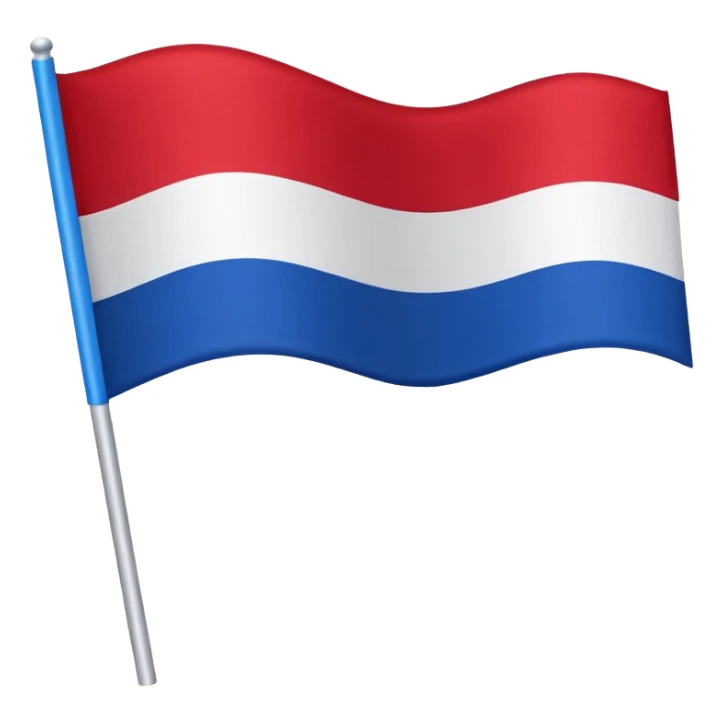 sports flag blue (#00A3E0) and red (#F9423A) sticker