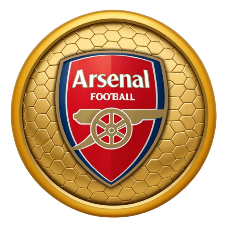 Arsenal football logo sticker