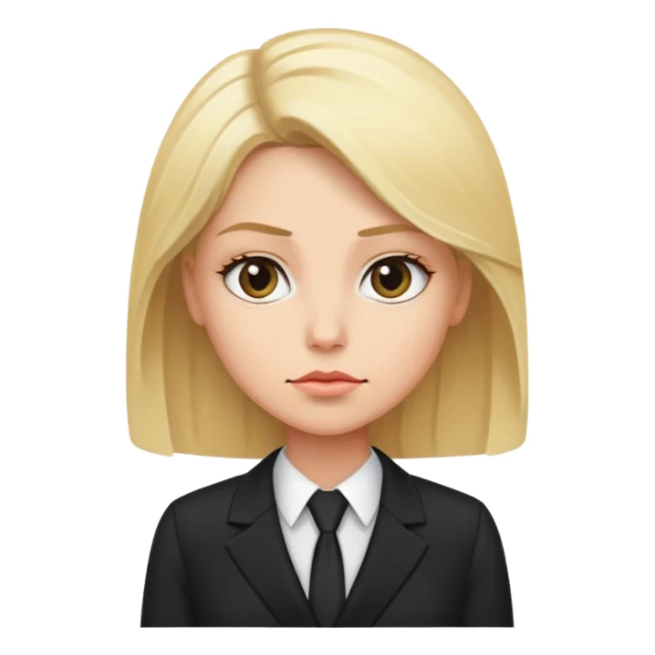 Mafia blondes woman sticker