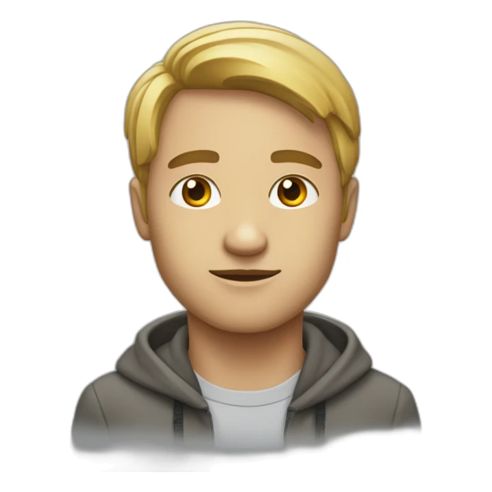 personne qui lève les yeux au ciel sticker