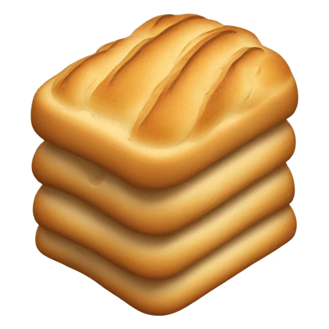 lye bread isometric sticker