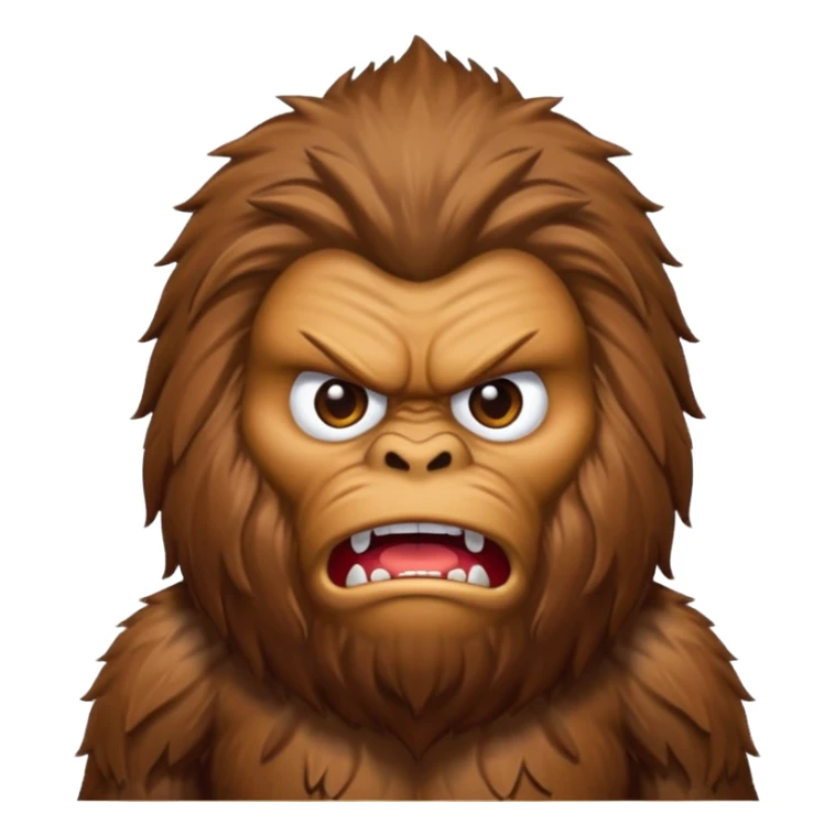 Sassy the Sasquatch from the big lez show sticker