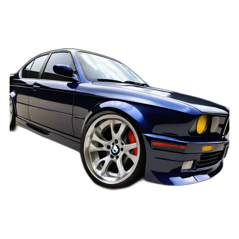 bmw 328 2015 rebaixada vermelha com rodas grandes sticker