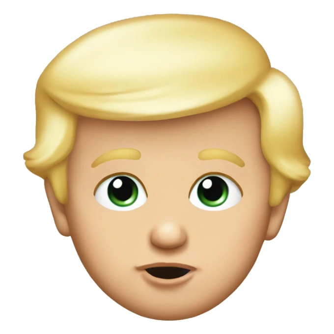donald trump as a baby sticker