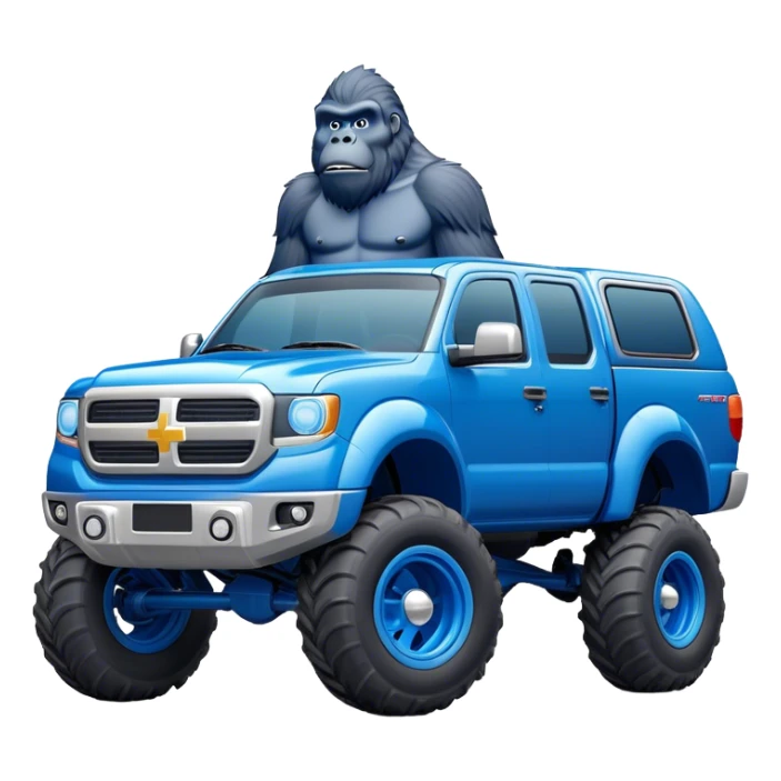 Bigfoot - Bigfoot 4x4 (Model Year: 2022) (Iconic colour: Blue) sticker
