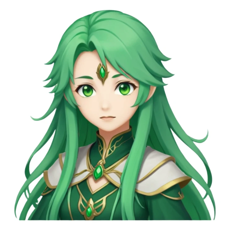 Nahida The Dendro Archon from Genshin Impact sticker