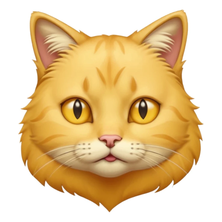 scratch cat from scratch.mit.edu, scratch cat is yellow
he is very sad shedding 1 tear from his left eye sticker