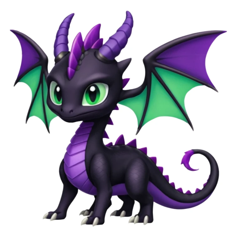 Meloetta-Cynder-Spyro-Toothless-Fakémon-creature-hybrid sticker