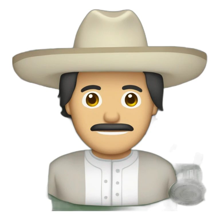 Billete de 500 pesos mexicanos animado antropomorfizado sticker