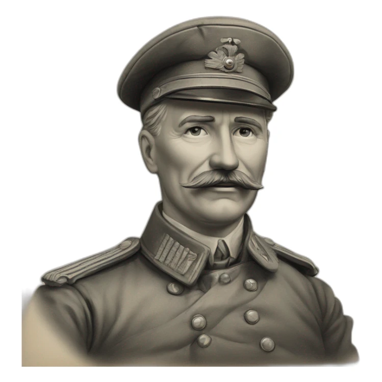 tete de Dictateur Allemand de 1933 a 1945 sticker