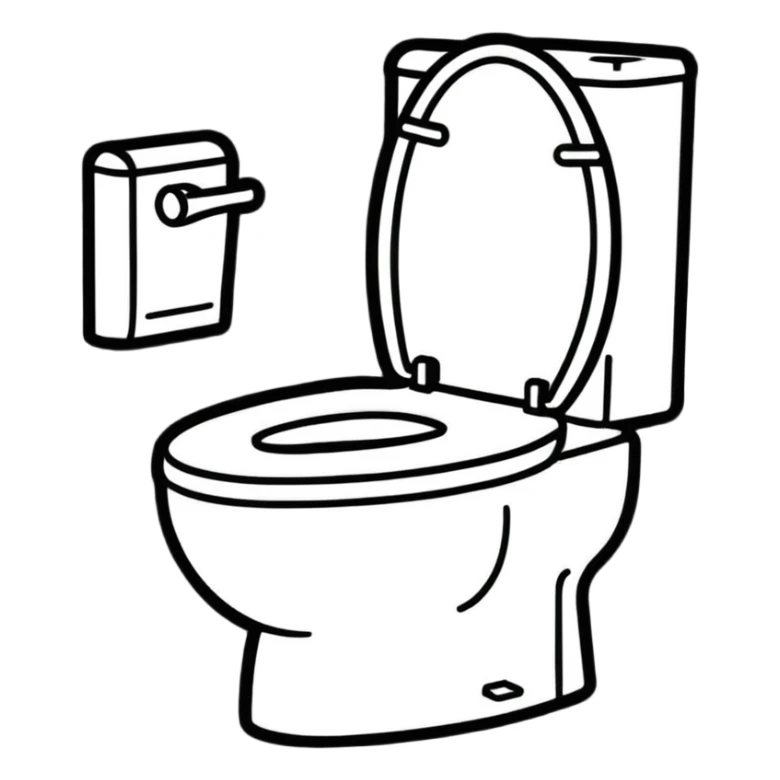 skibidi toilet character sticker
