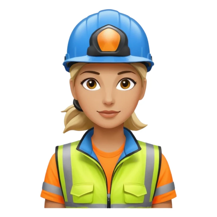 Urban Bike Courier woman  sticker