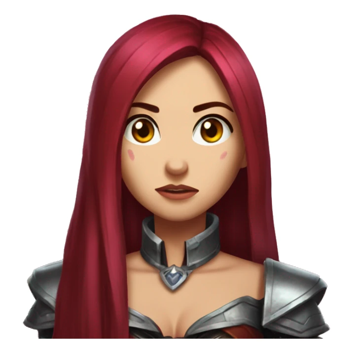 Katarina League of legends cry sticker