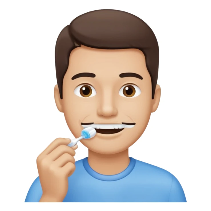 create a hand drawn icon fine line style with a men doing habits sticker