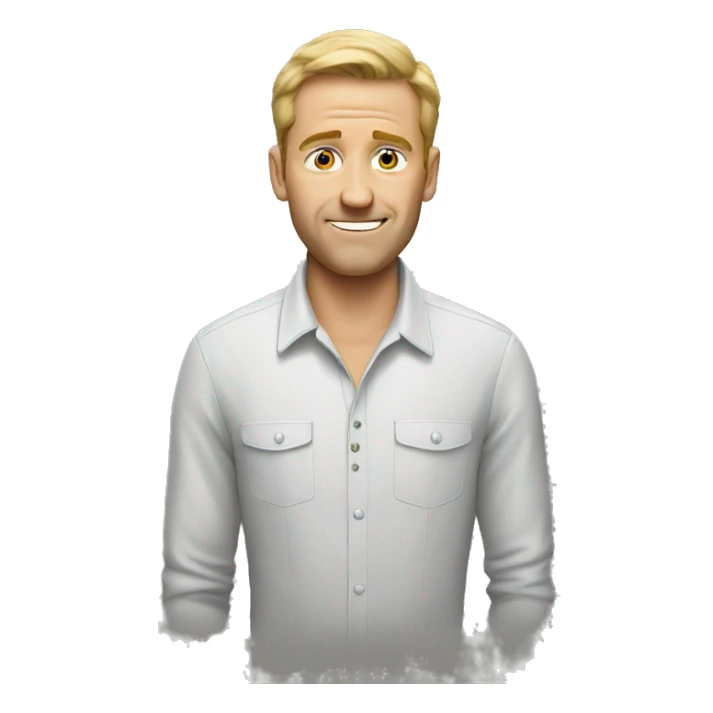 meme white man sticker