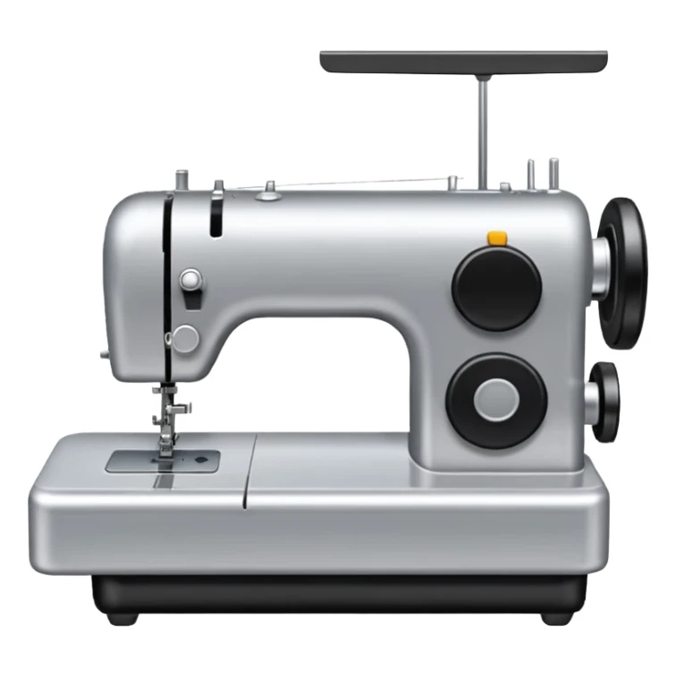 Creame un emoji de una maquina de coser sticker