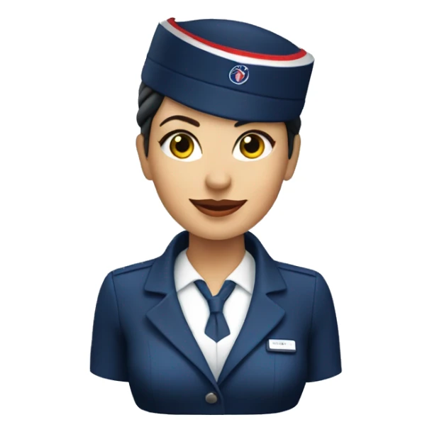 Flight Attendant from Air France sticker