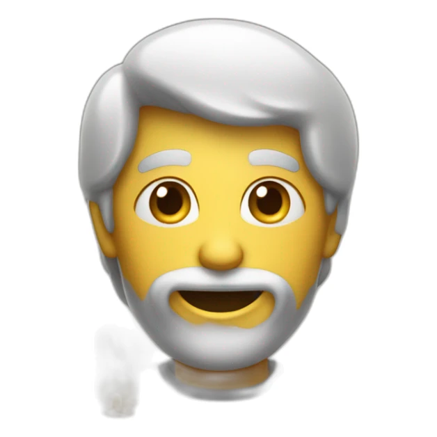 Personne qui souffle une bougie sticker