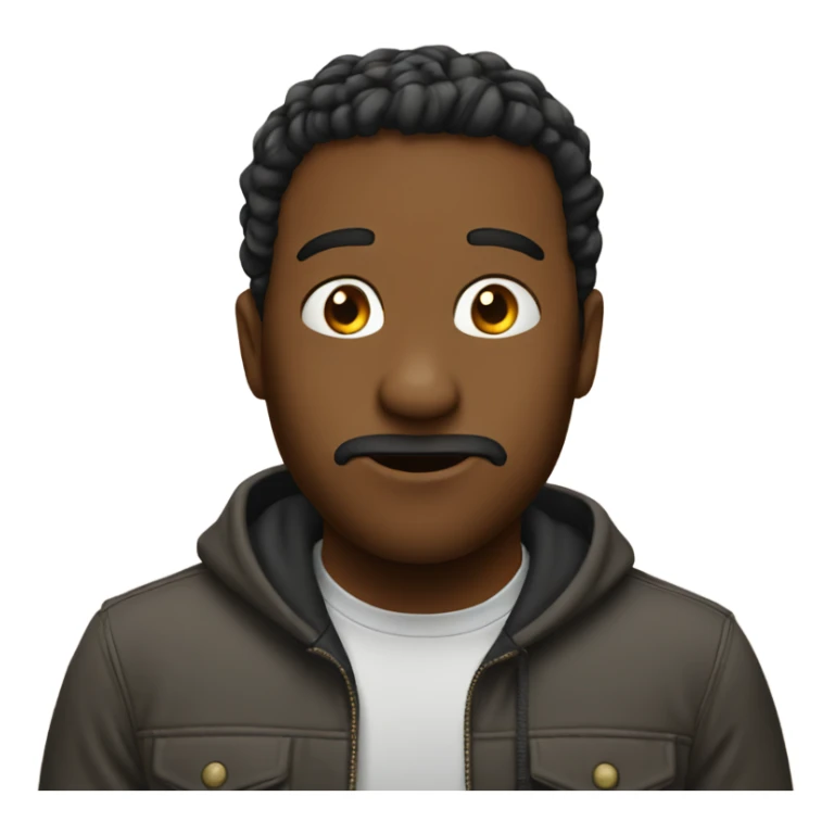 Emoji qui a faim  sticker