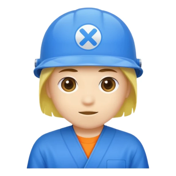 Text saying '確認済', business-like style, blue color, bold, high visibility. sticker