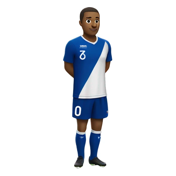 Maillot de foot France avec logo Logic interim sticker