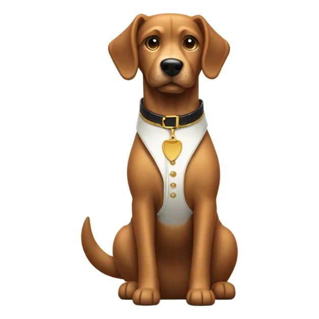 Aesthetic dog sticker