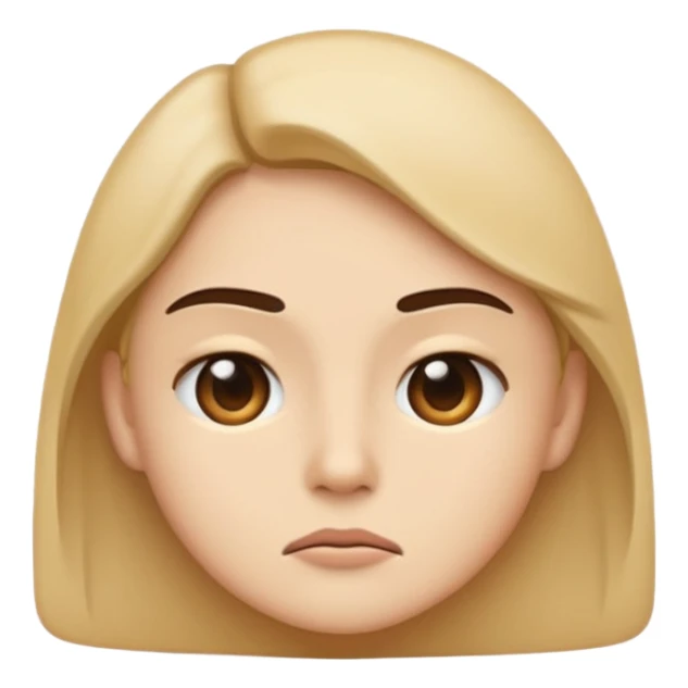 Jealous (cute)

minimalist flat emoji face, slight pout, side glance, playful jealousy, thin outline, transparent background sticker