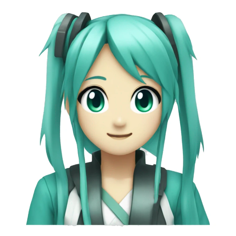 Hatsune miku emoji sticker