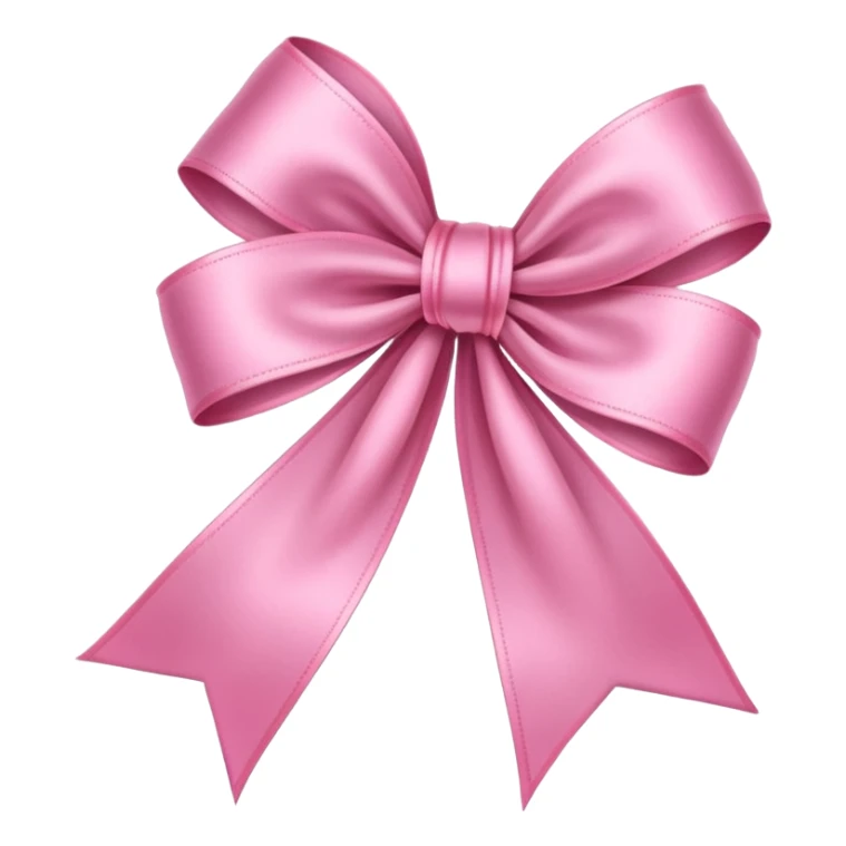 Ribbon pink sticker