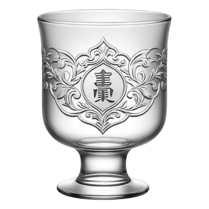 1 Chinese Baijiu cup sticker