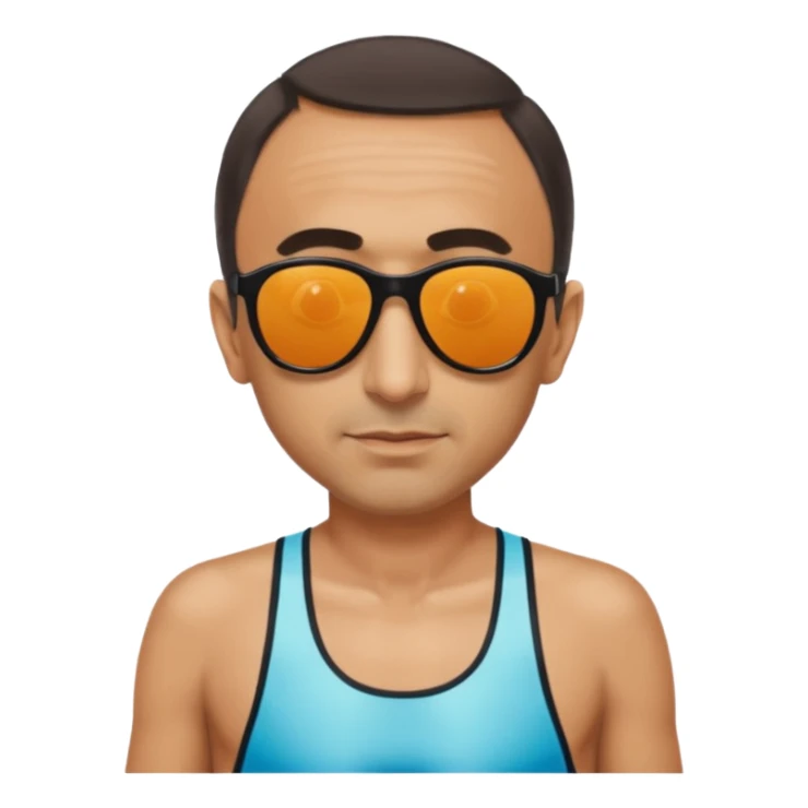 Éric Zemmour, en maillot de bain sticker