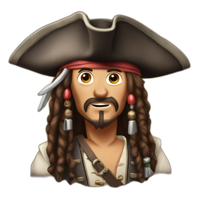Jack Sparrow  sticker