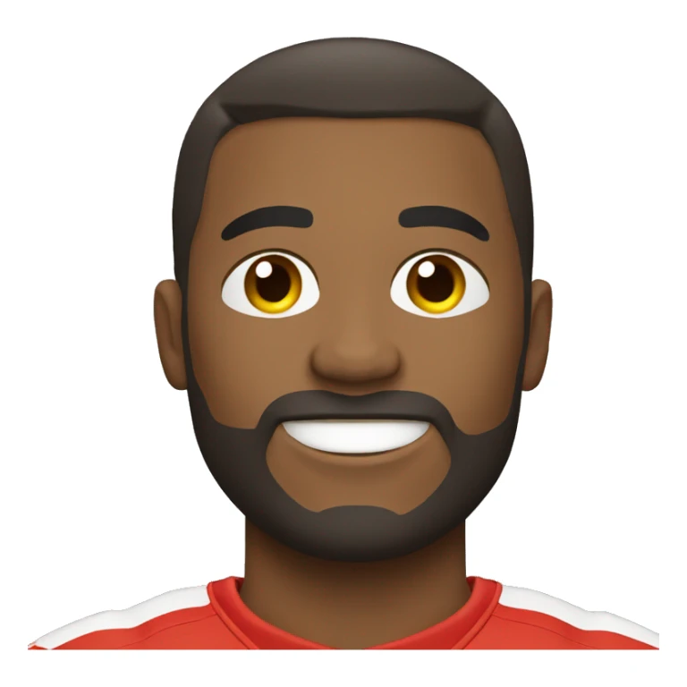 jugador de football con balon sticker