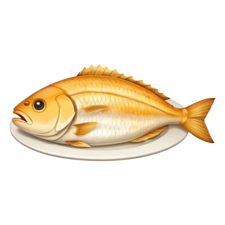 cooked fish sticker