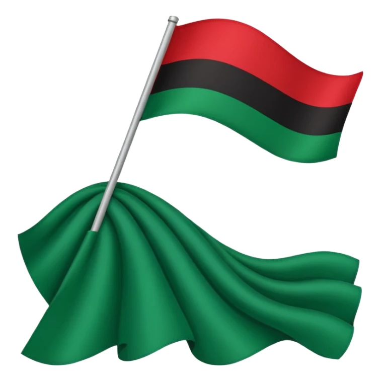 african american flag emoji sticker