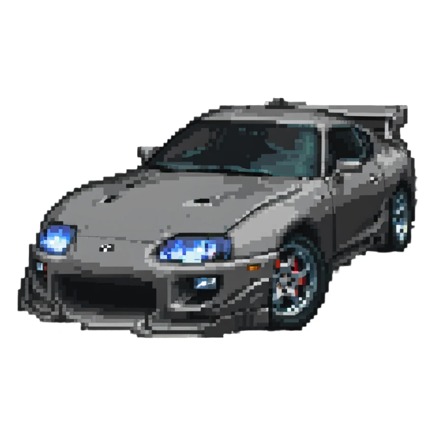 Toyota Supra 1980s sticker