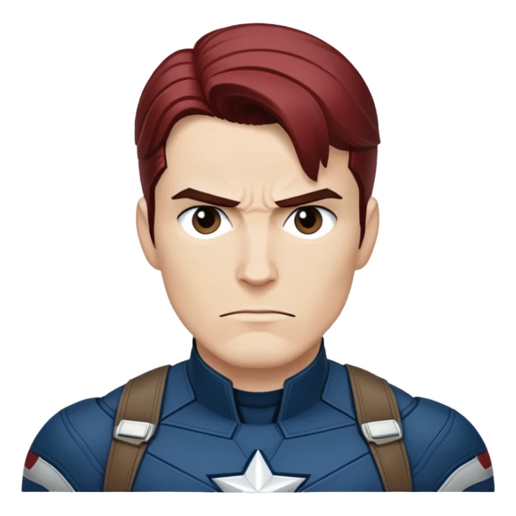 barton portrait marvel from captain america: civil war sticker
