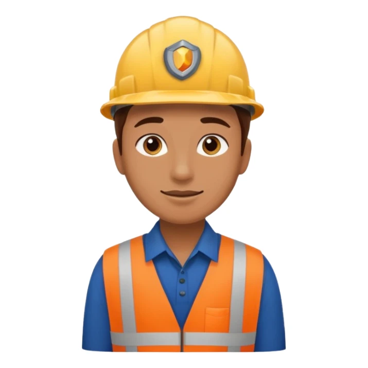 A landscaping company employee asking another person sticker