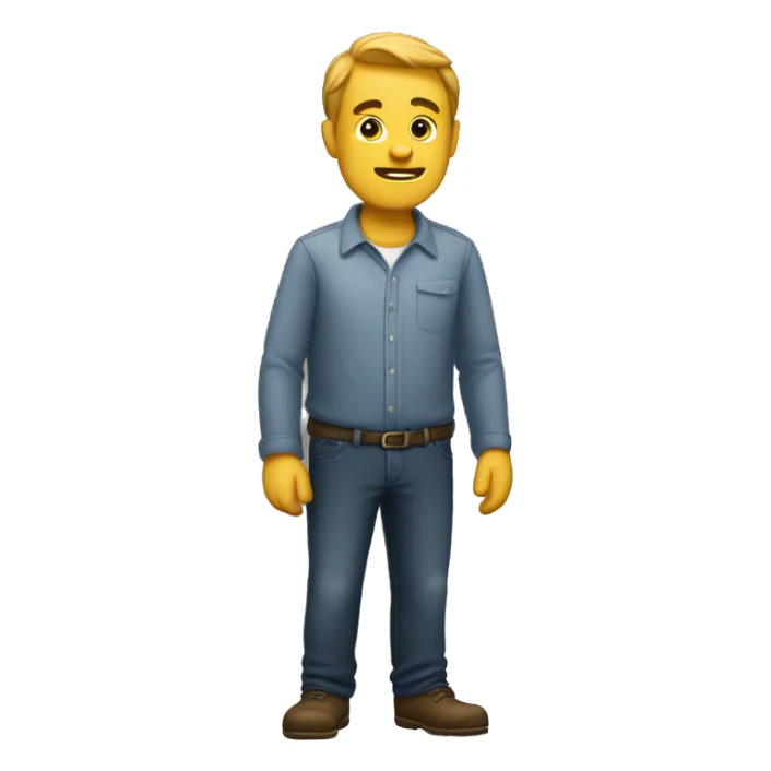 Homme qui bave énormément  sticker