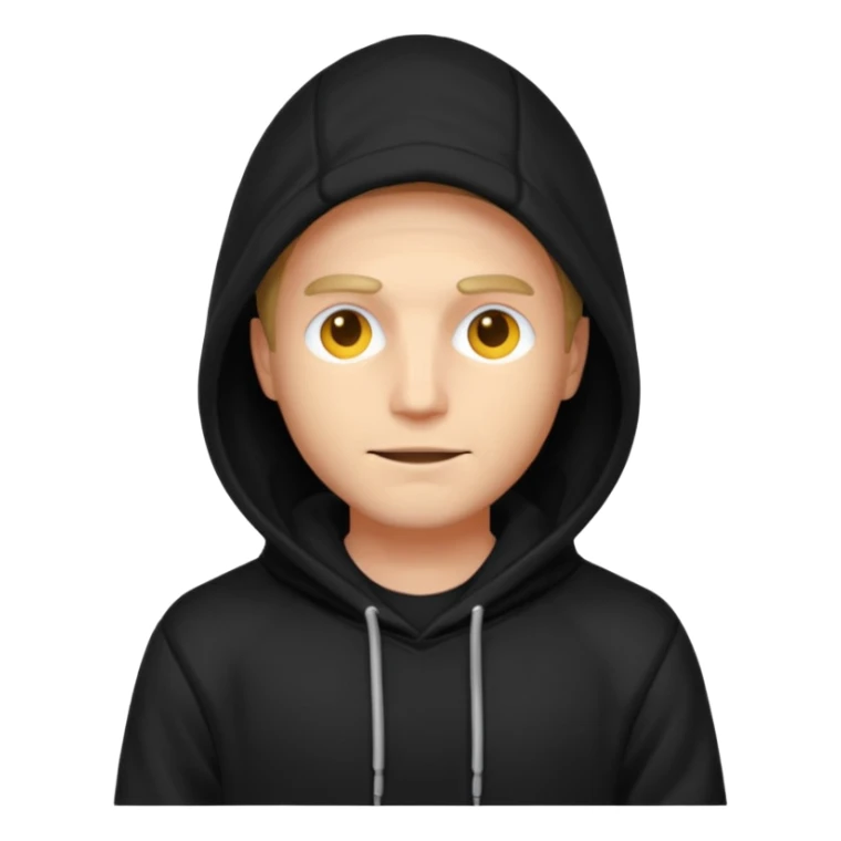 rich crypto billionaire who wants to hide from the world, blurry face sticker