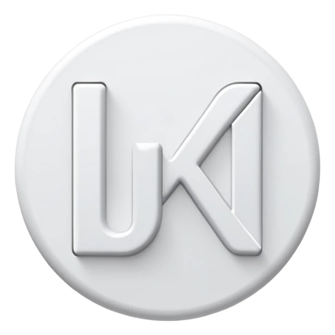 big bold letters "UX". with figma style editing shapes sticker