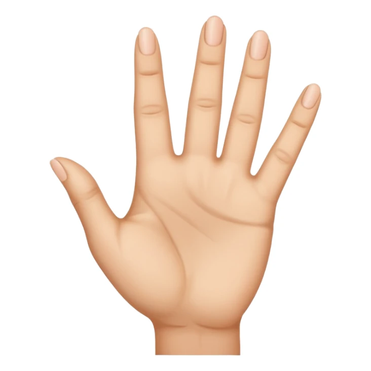 Up yours, hand emoji, showing the V  sticker