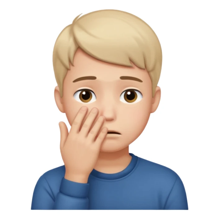 Create a shyness imoji Boys imoji Boys imoji hand in face hand in full face create a shame boys imoji  sticker