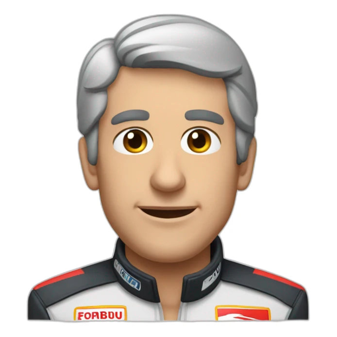Antonio Martín formula 1 sticker
