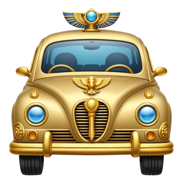 Egyptian item car with Gold Details sticker