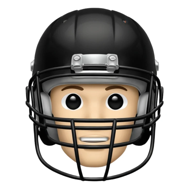 college football player helmets black sticker