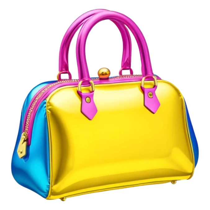   jeff koons style inflatable Punk SPAM purse sculpture  sticker