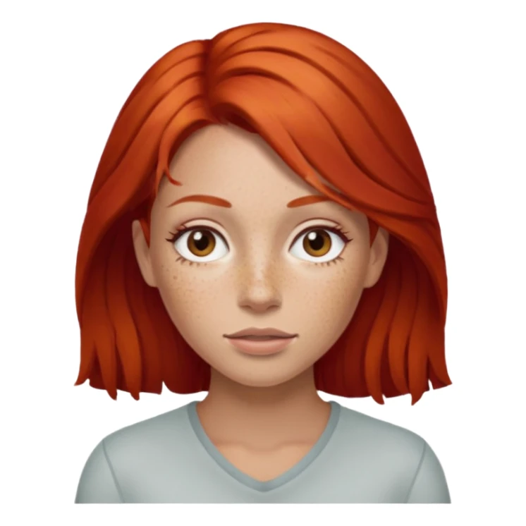 ogeti rossa femine sticker