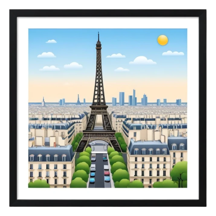 Paris, France sticker