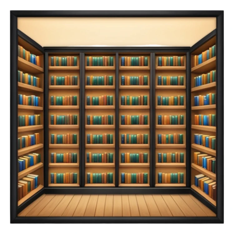 I’ll go to the library. sticker